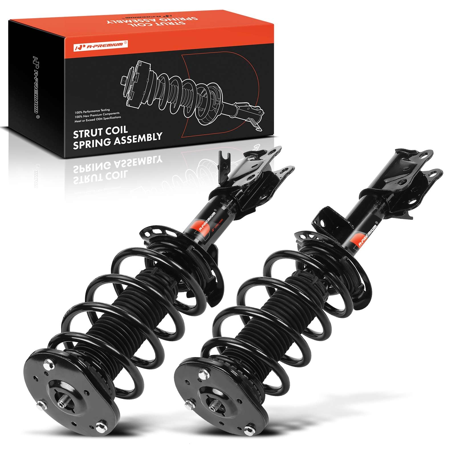 Amazon.com: A-Premium Front Pair (2) Complete Strut and Coil